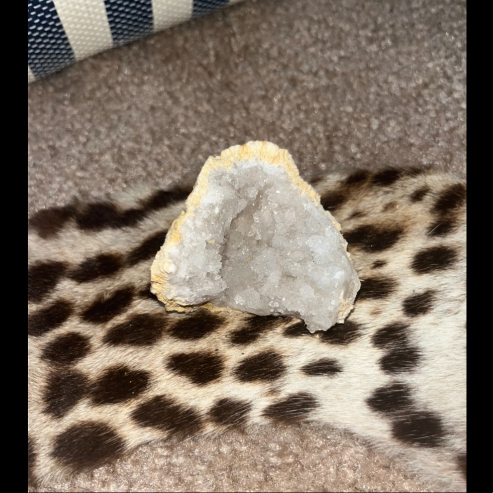 Natural clear quartz chunk